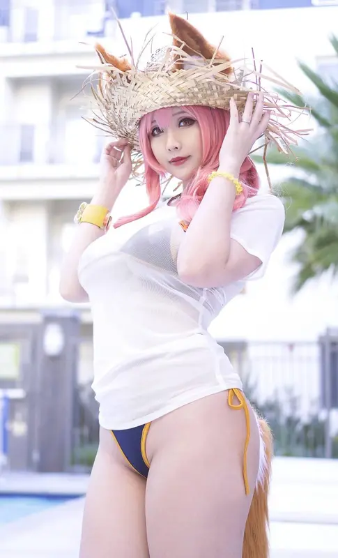 Hana Bunny - NO.125 Tamamo Bikini (Fate Grand Order) 5