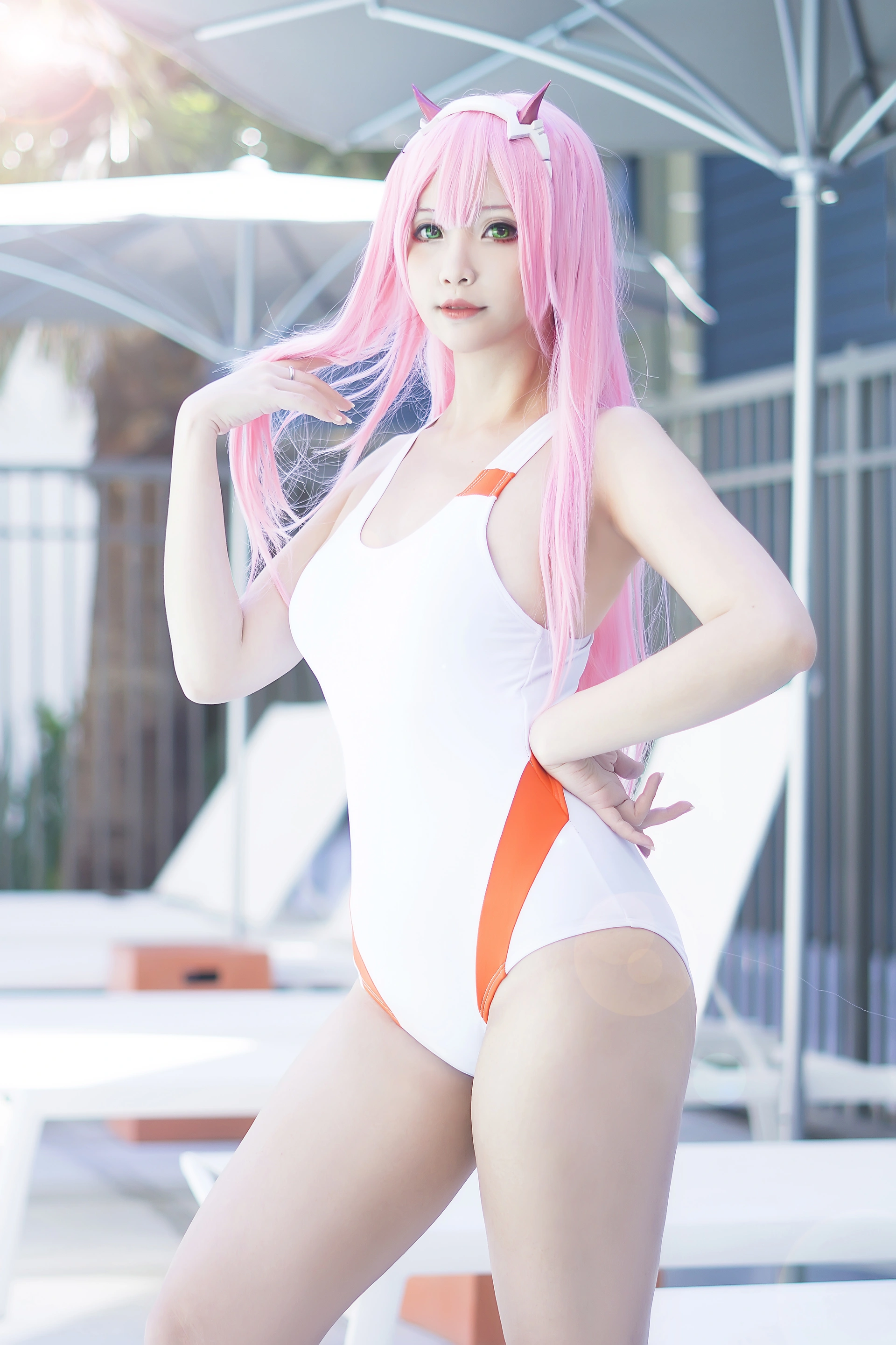 Hana Bunny - NO.143 Zero Two Swimsuit (Darling in the Franxx) 0